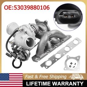 K03 Turbo Turbocharger 53039880106 for 2005-2009 Audi A4 2.0T B7 BUL BWE BWT - Bild 1 von 12
