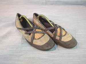 Zapatos planos de gamuza Patagonia para mujer talla 9,5 Dove marrón peonía - Imagen 1 de 9