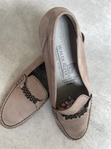 Waldläufer Slipper Mokassins echt Leder beige - Bild 1 von 9