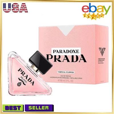 PRADA Paradoxe Virtual Flower Eau De Parfum 3.0 oz 90ml Women's Spray New Sealed - Image 1 of 4
