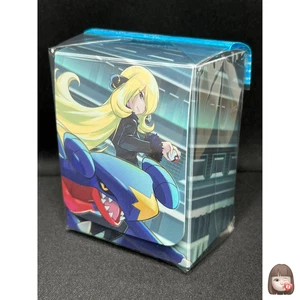 Cynthia & Garchomp Deck Box Japanese Pokemon Center Exclusive - Picture 1 of 5