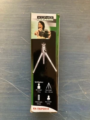 König Photo KN-TRIPOD10 Table Top Tripod for Photo & Video Cameras 2062 - Image 1 of 4