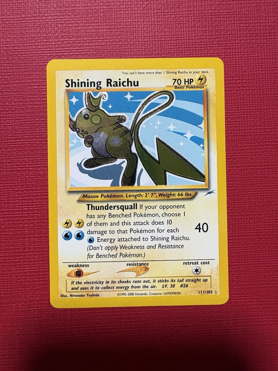 Shining Raichu for sale | eBay