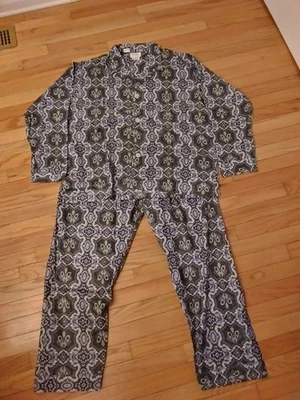 Jayson Sleepwear Vintage 1970s Men's Cotton Pajamas NOS Size M - Image 1 of 4