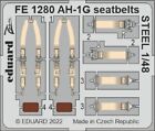 MW22 EDUARD FE1280 AH-1G SEATBELLTS STEEL 1/48 ZOOM SET for SPECIAL HOBBY