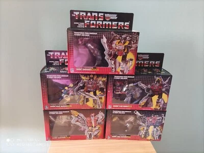 Transformers G1 Dinobots 5 personaggi Nuovi E Sigillati - Immagine 1 di 3