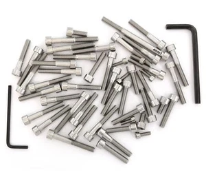 Stainless Steel Allen Bolt Set - Honda VT1100C Shadow - 1987-1992 - 49 Bolts - Picture 1 of 1