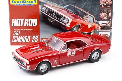 1:18 Exact Detail 1967 Chevrolet Camaro SS Coupe Hot Rod Test Car red WCC220 - Bild 1 von 4