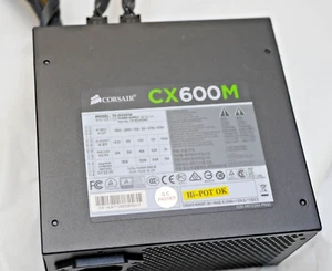 Corsair CX600M 75-002018 600W Netzteil 240V - Bild 1 von 6