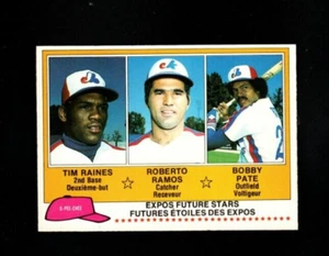 6548* 1981 OPC O-PEE-CHEE # 136 Tim Raines RC NM-MT - Picture 1 of 2