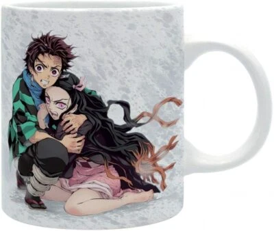 OFFIZIELLE DEMON SLAYER TENJIRO NEZUKO ANIME KAFFEETASSE TASSE NEU IN GESCHENKBOX - Bild 1 von 3