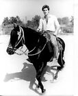Greg Evigan on Horse 7x9 original photo #V1291