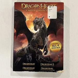 Dragonheart: 4-Movie Collection DVD Fantasy Dragons Adventure - Imagen 1 de 14
