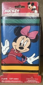 Mickey & Minnie Mouse, Goofy, Donald * 5yds. x 6.875in. Self-Stick Wall Border - Picture 1 of 2