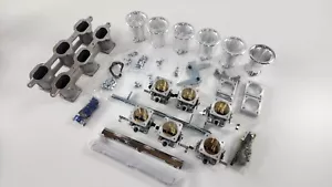OBX ITB Individual Throttle Body Kit Porsche 911 48MM @ Throttle, 62MM @ Horn - Foto 1 di 19
