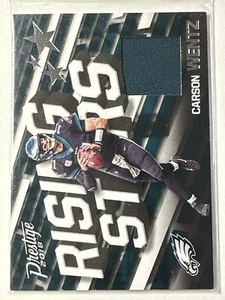 2018 Panini Prestige #RS-CW Carson Wentz Rising Stars Material - Picture 1 of 2