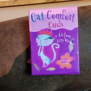 Cat Comfort Cards 50 card deck by Kat Lover and Kitty Wisdom - Picture 1 of 1