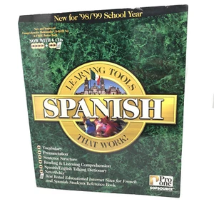 Pro One Sofsource Spanish 6 CDs Tutor In A Box Brand New Sealed - Picture 1 of 6