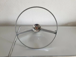 1957 1958 GM Cadillac Hupenring + Emblem Series 62 DeVille Fleetwood Horn Ring - Picture 1 of 11
