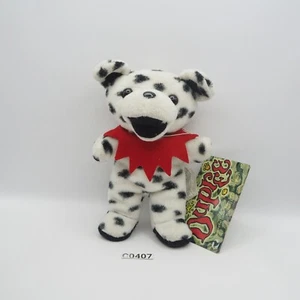 Grateful Dead Bear C0407 Black Dot Lil Daisy TAG Plush 6" Stuffed Toy Doll - Picture 1 of 8
