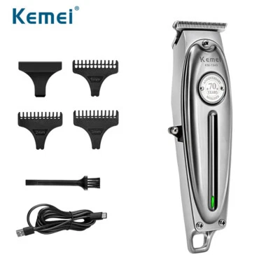 Kemei Hair Clippers Trimmer Mens Cordless Shaver Cutting Machine Beard Barber