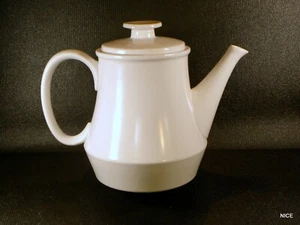 MARAVILLOSA TETERA DE 5 TAZAS Y TAPA DE PATRÓN BLANCO PERLA NORITAKE PROGRESSION china - Imagen 1 de 11