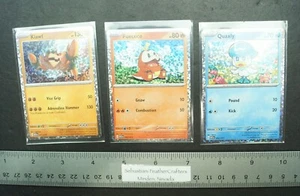 Tres tarjetas de papel de aluminio de Pokémon de McDonald's 2023 - Imagen 1 de 1