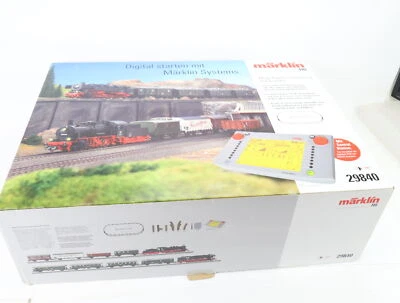 Märklin H0 aus 29840 Güterzug 5-tlg Dampflok BR 55 DB + Güterwagen + Trafo /Dig. - Bild 1 von 4