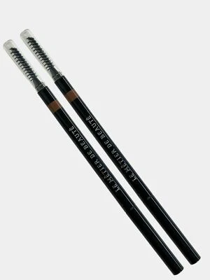 $72 Le Metier De Beaute Precision Brow Micro Pencil Brush | Amber - 2 Pack - Image 1 of 4