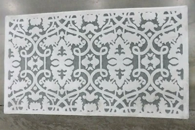 IVORY / GREY 2'-3" X 3'-11" Stained Rug, Reduced Price 1172578366 PARB636C-24 - Image 1 of 4