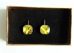 Crystal Orange Drop Earrings - Bild 1 von 3