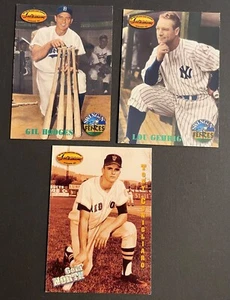 Ted Williams Card Co #147 Lou Gehrig, #148 Gil Hodges, #137 Tony Conigliaro - Bild 1 von 7