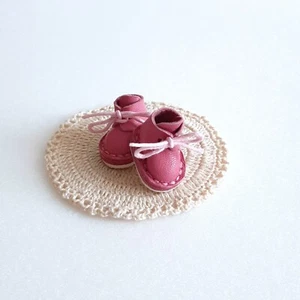 Lati gelbe Schuhe. Pukifee Schuhe. 1/8 Puppenstiefel. - Bild 1 von 6