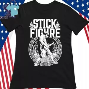 Trend Stick Figure Logo Black All Size T-Shirt Gift For Fan - Picture 1 of 3