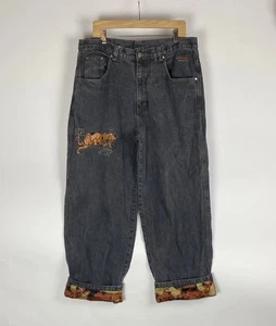 RAR Vintage Iceberg History Denim Jeans Scooby Doo Etikett 40 läuft 36 - Bild 1 von 11