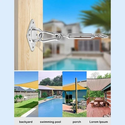 Ensemble complet d'accessoires Heavy Duty Hardware 304 en acier inoxydable - Photo 1/4