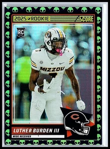 2025 Panini Score Luther Burden III Extraterrestrial SP Case Hit RC #18 Bears - Picture 1 of 10