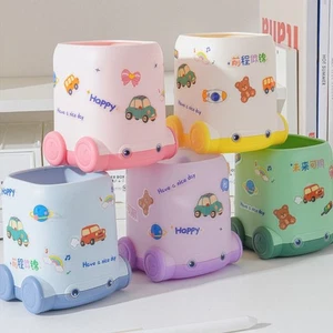 Large Capacity Pen Container Stationery Storage Bucket School Office - Picture 1 of 17