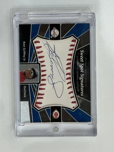 2004 Upper Deck Sweet Spot Relic Ken Griffey Jr Autographed Baseball Leather*BTH - Picture 1 of 2