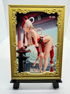 One Piece Gold Frame AR-008 Trading Card – Yamao / Yamato Serial 018/208 Doujin - Picture 1 of 5