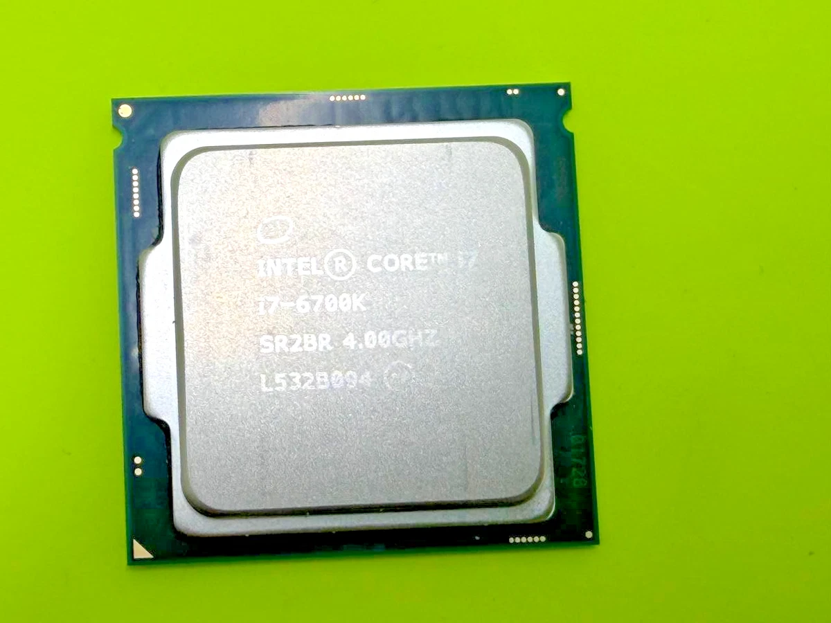 Intel Core i7-6700K Processor Model Computer Processors (CPUs) for