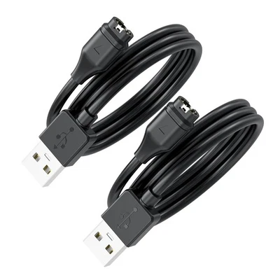 Paquete de 2 cables de carga USB C para garmin Fenix 5/5s/5x/Pro, 6/6s/6x/Pro, 7/7s/7x; Foto 1 de 4