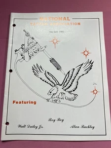 NATIONAL TATTOO ASSOCIATION - Newsletter - May/June 1985 - Foto 1 di 6