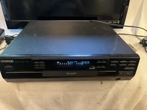 Kenwood CD-404 5 Disc Stereo Digital CD Carousel Changer Player No Remote Tested - Picture 1 of 14