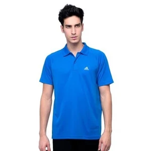 Adidas Performance Polo Men’s Large Blue Golf Shirt Lightweight - Picture 1 of 8