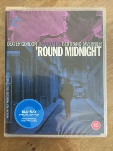 Round Midnight - Criterion Collection (New/Sealed Blu-Ray) Dexter Gordon - Imagen 1 de 2
