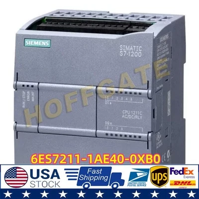 Novo Siemens 6ES7 211-1AE40-0XB0 SIMATIC S7-1200 CPU 1211C 6ES7211-1AE40-0XB0 - Imagem 1 de 4