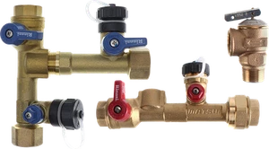 Rinnai Dedicated Return with Isolation Valves And PRV - 107000639 - Picture 1 of 1