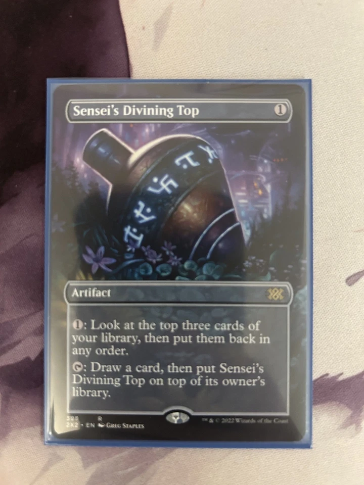 Sensei's Divining Top - non-Foil - Borderless - 398 - 2X2 - Magic the Gathering - Image 1 of 1