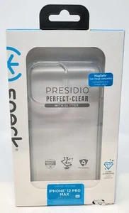 Funda Speck Transparente Perfecta para iPhone 12 Pro Max 6.7" con Brillo, Serie Presidio - Imagen 1 de 2